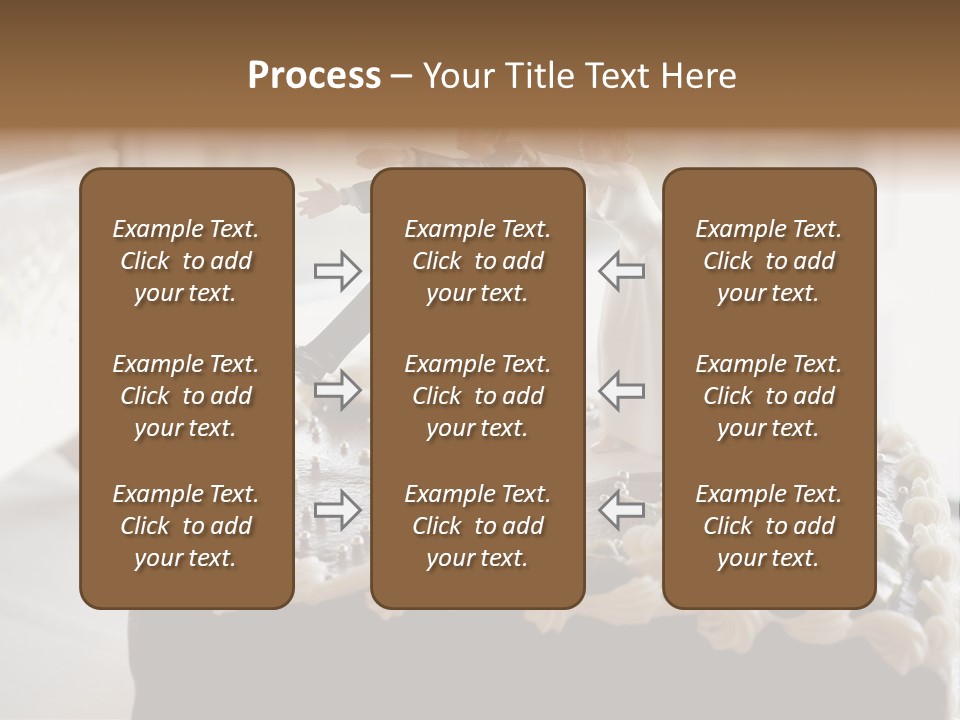 Table Marriage Background PowerPoint Template