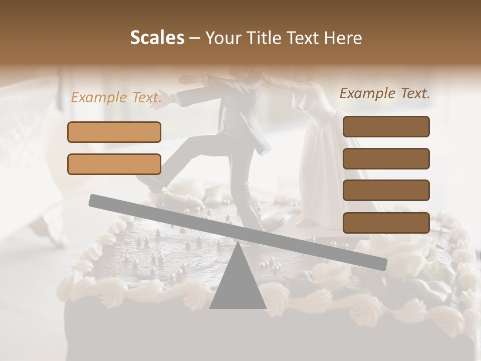 Table Marriage Background PowerPoint Template