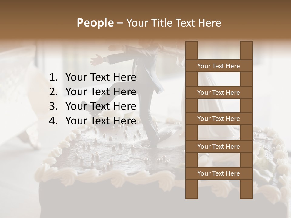 Table Marriage Background PowerPoint Template