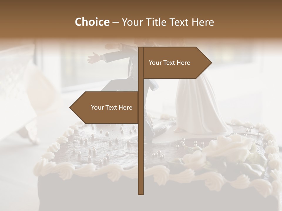 Table Marriage Background PowerPoint Template