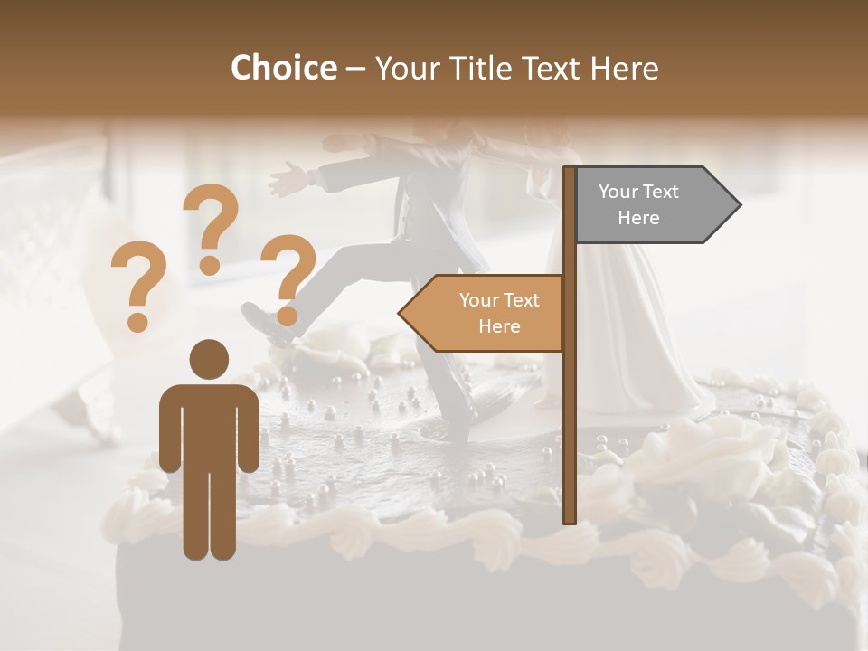 Table Marriage Background PowerPoint Template