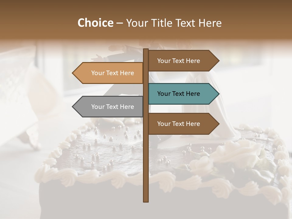 Table Marriage Background PowerPoint Template