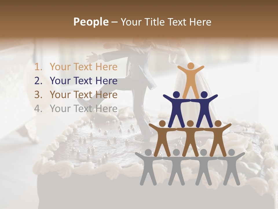 Table Marriage Background PowerPoint Template