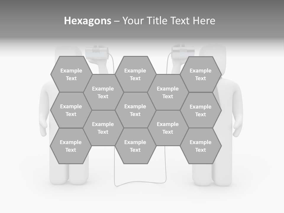 Communication Necktie Tie PowerPoint Template