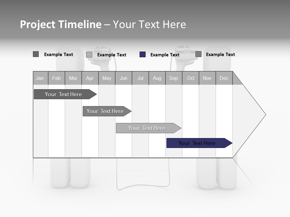 Communication Necktie Tie PowerPoint Template