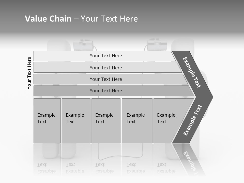 Communication Necktie Tie PowerPoint Template