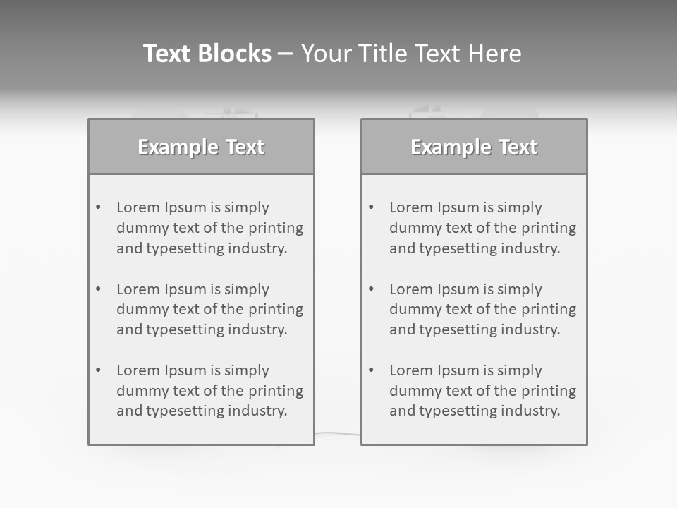 Communication Necktie Tie PowerPoint Template