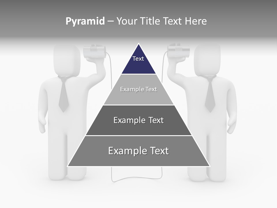 Communication Necktie Tie PowerPoint Template