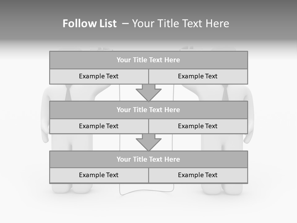 Communication Necktie Tie PowerPoint Template