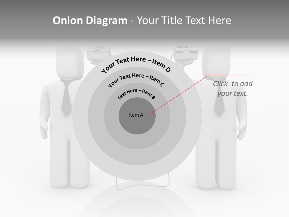 Communication Necktie Tie PowerPoint Template