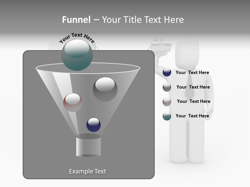 Communication Necktie Tie PowerPoint Template