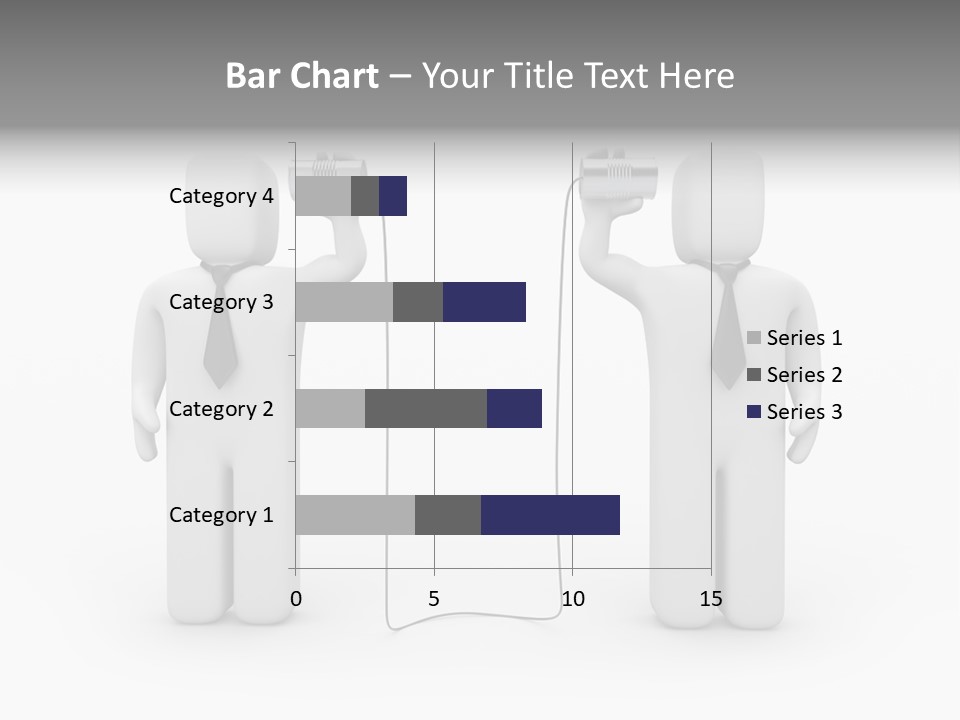 Communication Necktie Tie PowerPoint Template