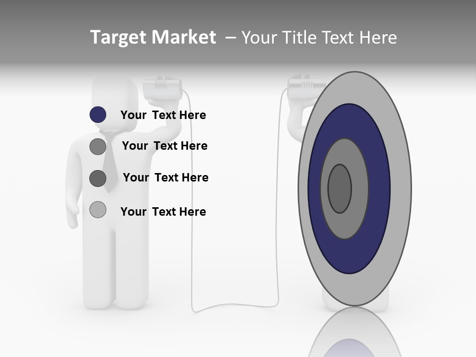 Communication Necktie Tie PowerPoint Template