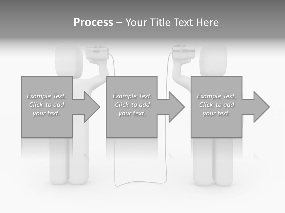 Communication Necktie Tie PowerPoint Template