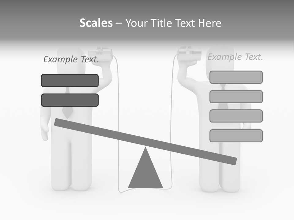 Communication Necktie Tie PowerPoint Template
