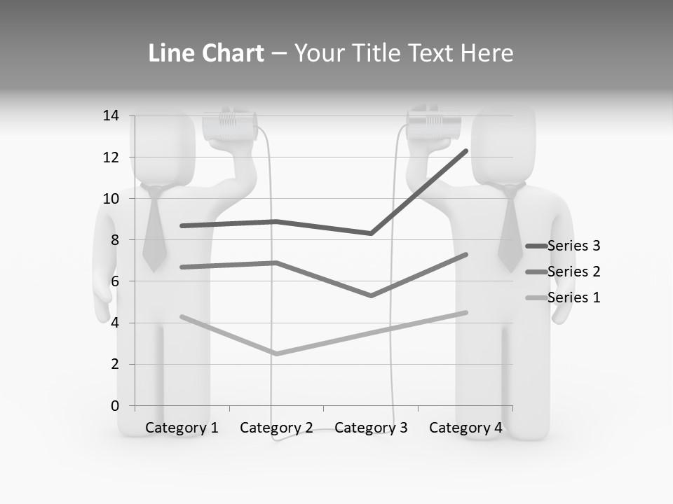 Communication Necktie Tie PowerPoint Template