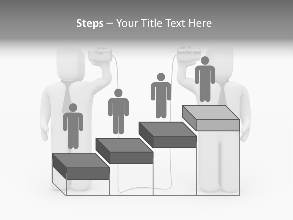 Communication Necktie Tie PowerPoint Template