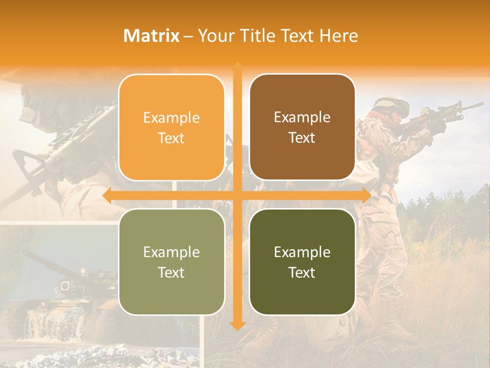 Force Goggles Marksman PowerPoint Template
