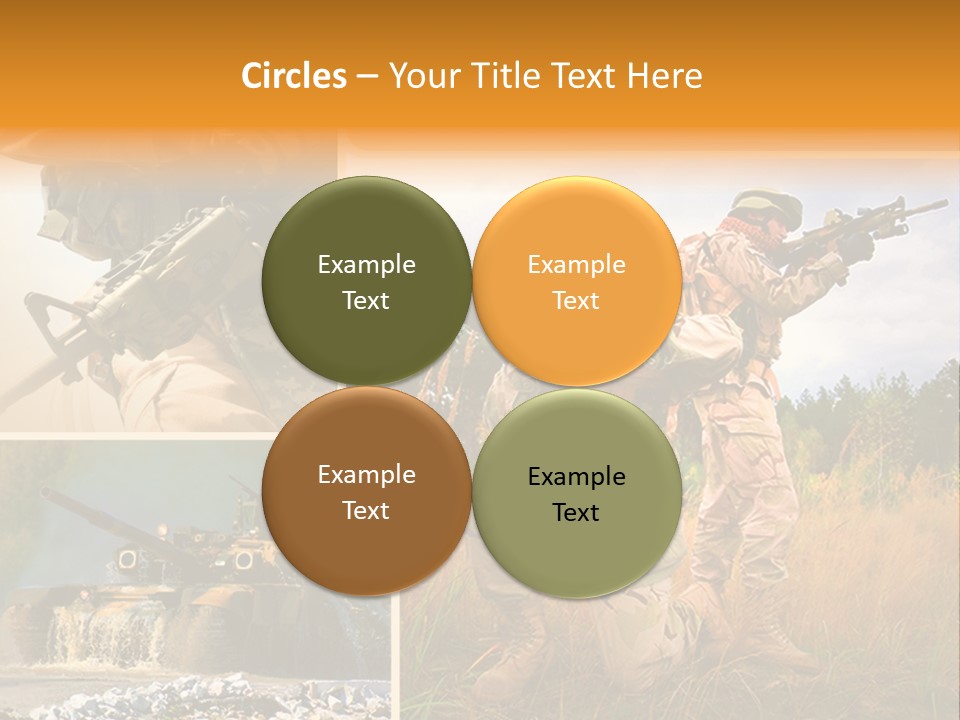 Force Goggles Marksman PowerPoint Template