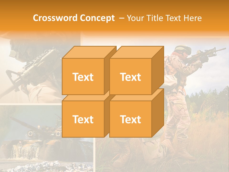 Force Goggles Marksman PowerPoint Template