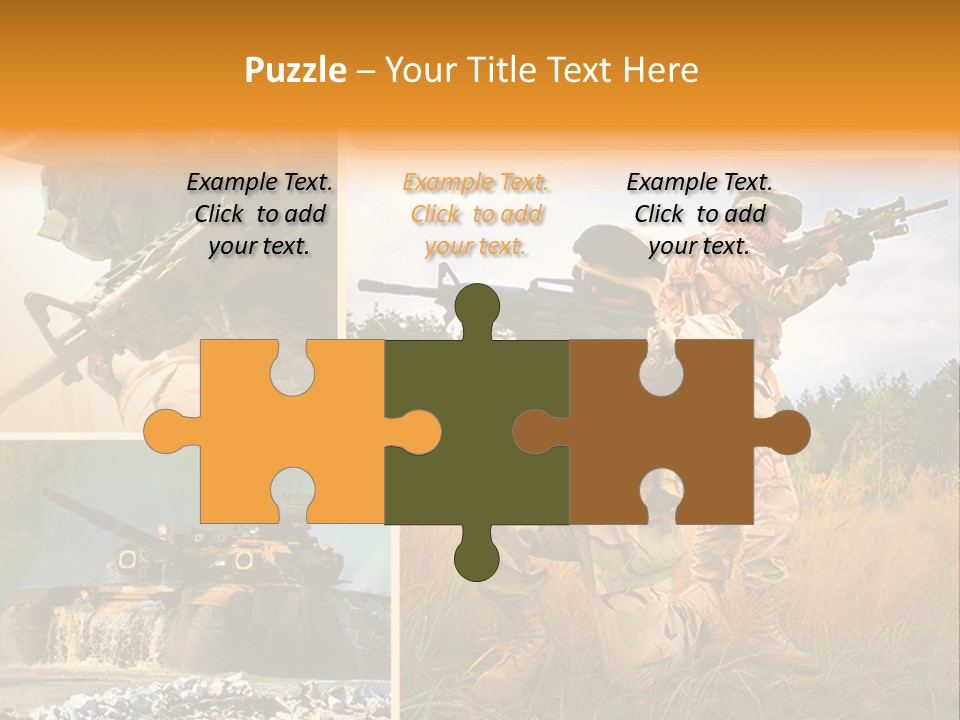 Force Goggles Marksman PowerPoint Template