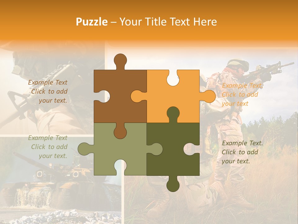 Force Goggles Marksman PowerPoint Template