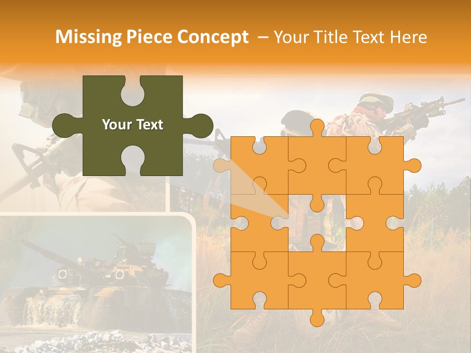 Force Goggles Marksman PowerPoint Template