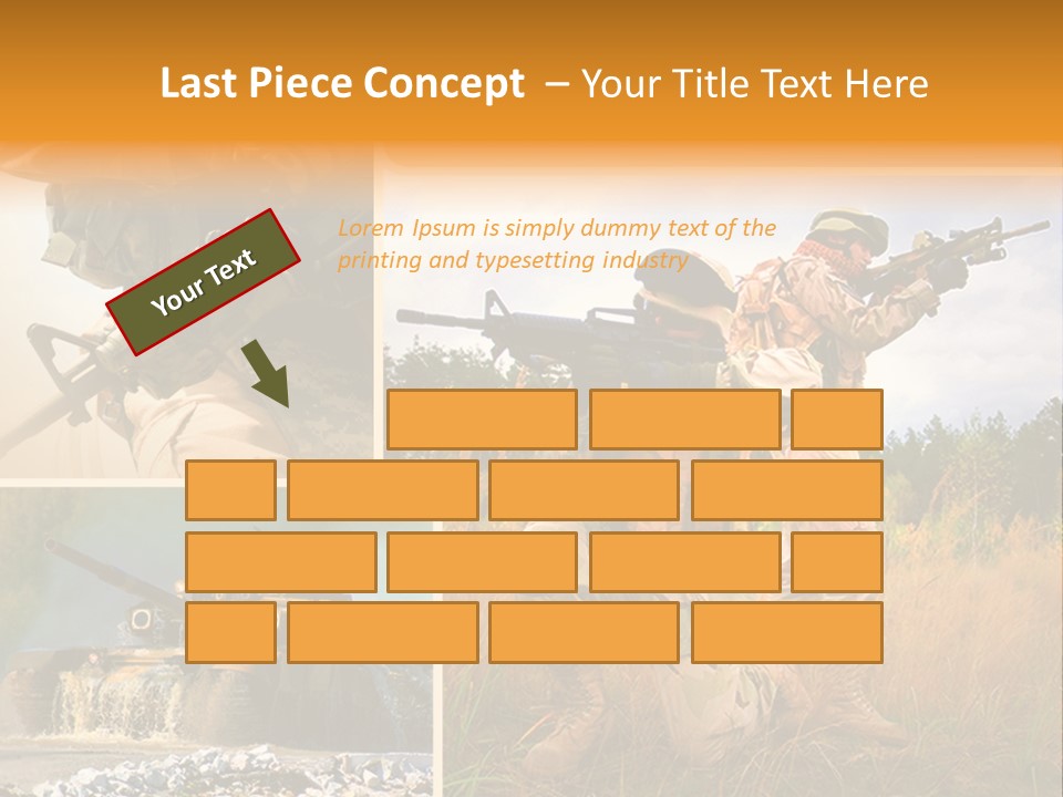 Force Goggles Marksman PowerPoint Template