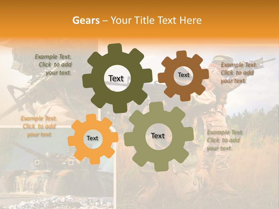 Force Goggles Marksman PowerPoint Template