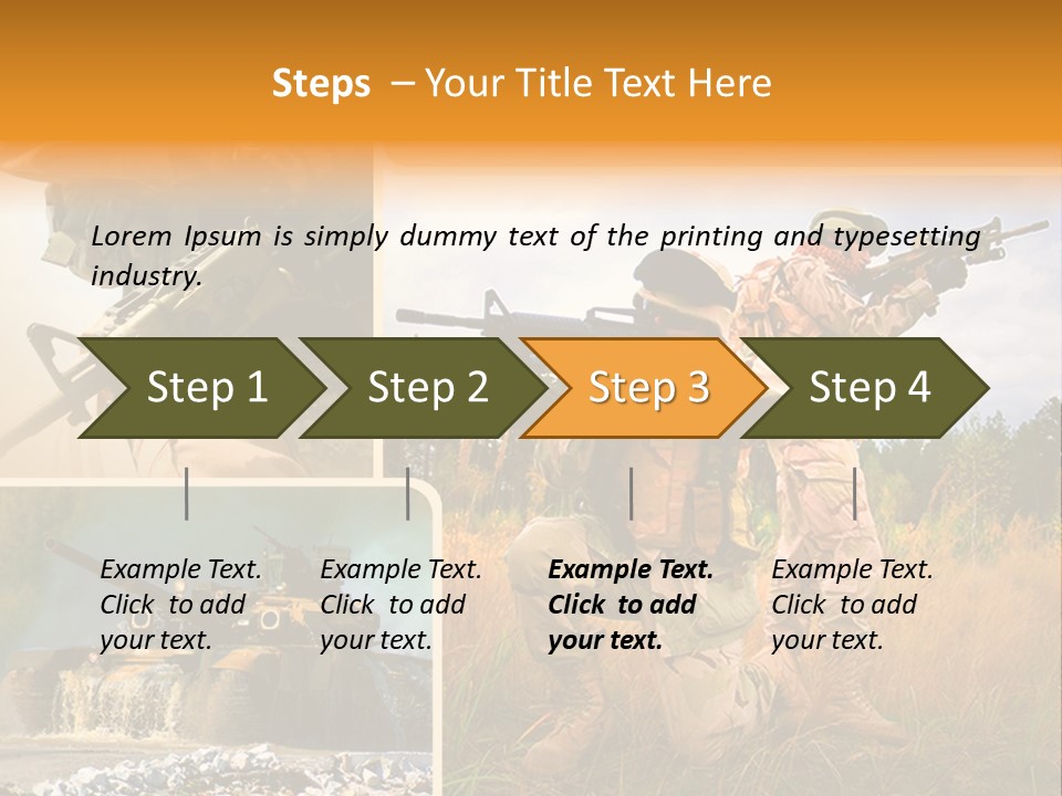 Force Goggles Marksman PowerPoint Template