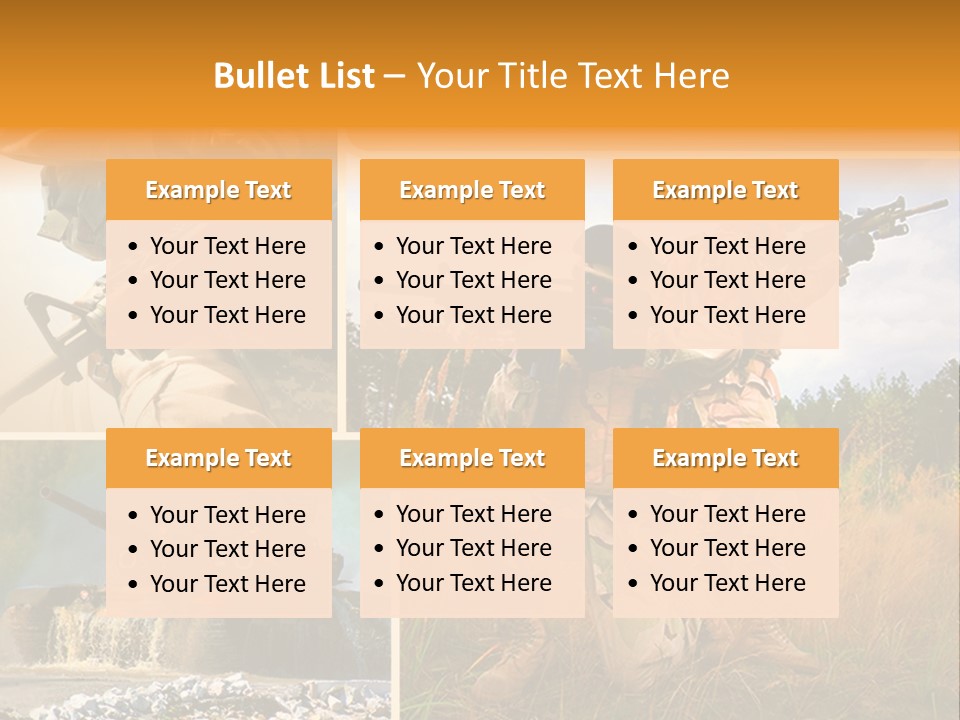 Force Goggles Marksman PowerPoint Template
