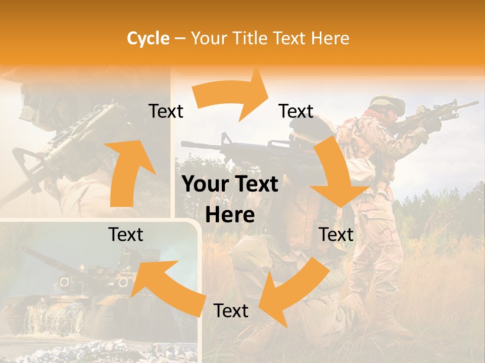 Force Goggles Marksman PowerPoint Template