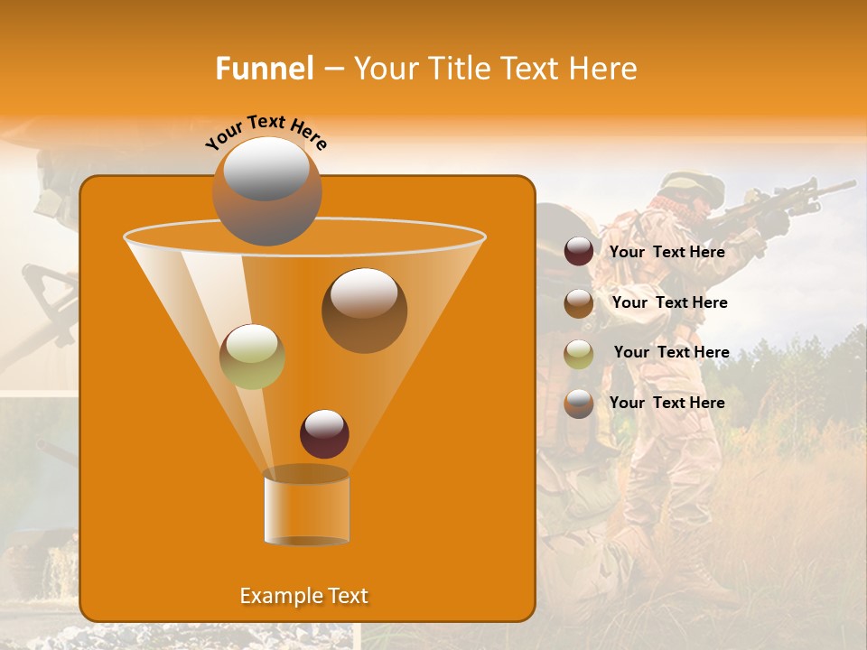 Force Goggles Marksman PowerPoint Template