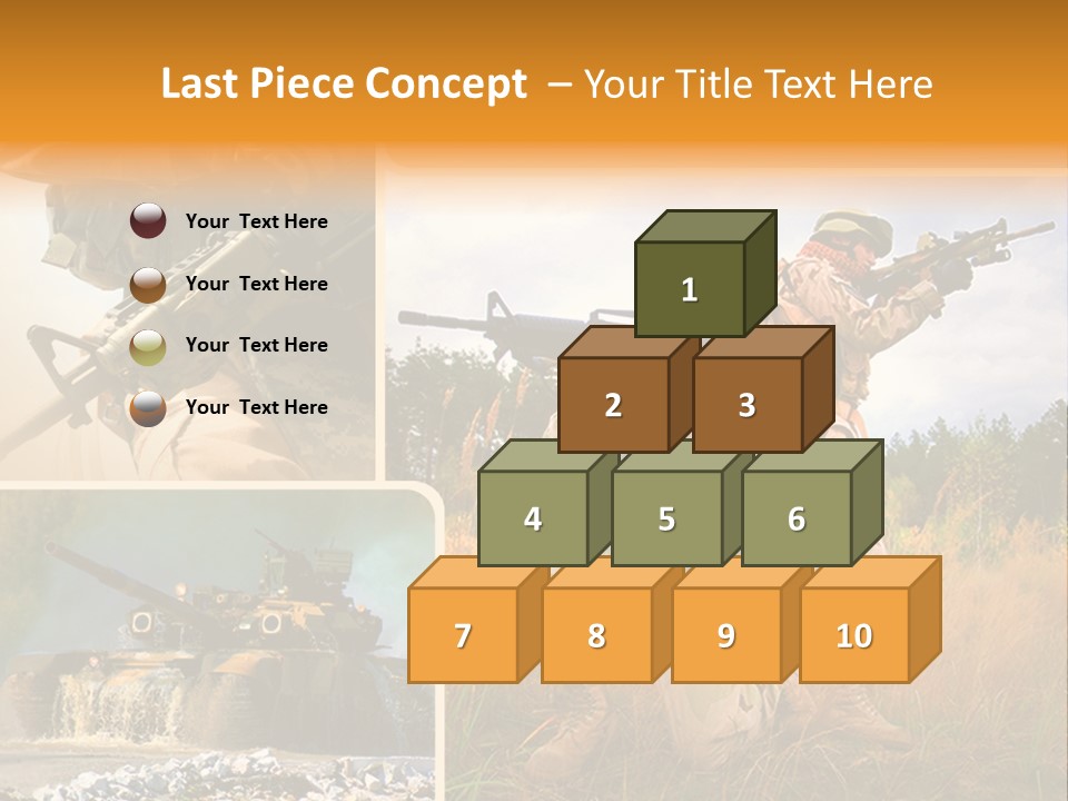 Force Goggles Marksman PowerPoint Template