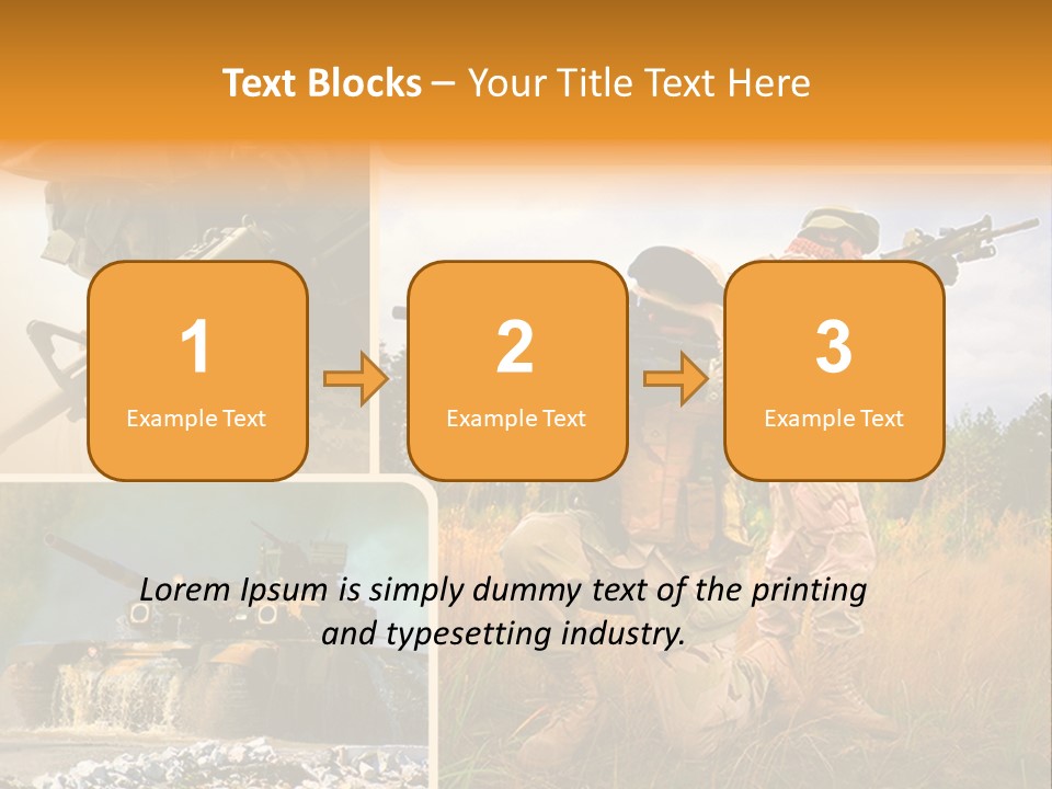 Force Goggles Marksman PowerPoint Template