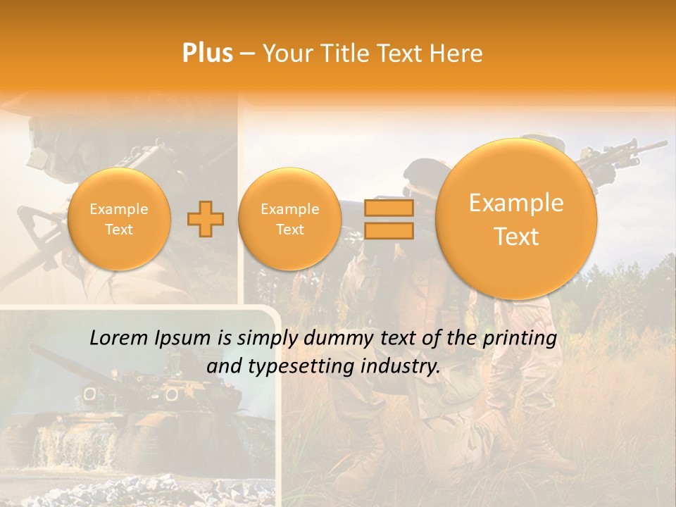 Force Goggles Marksman PowerPoint Template