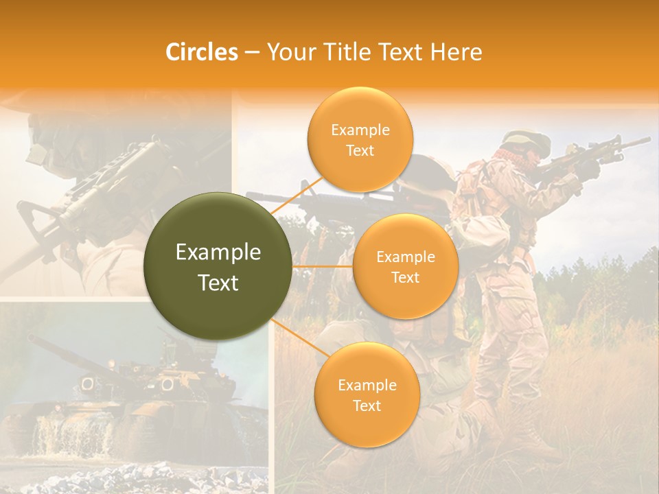 Force Goggles Marksman PowerPoint Template