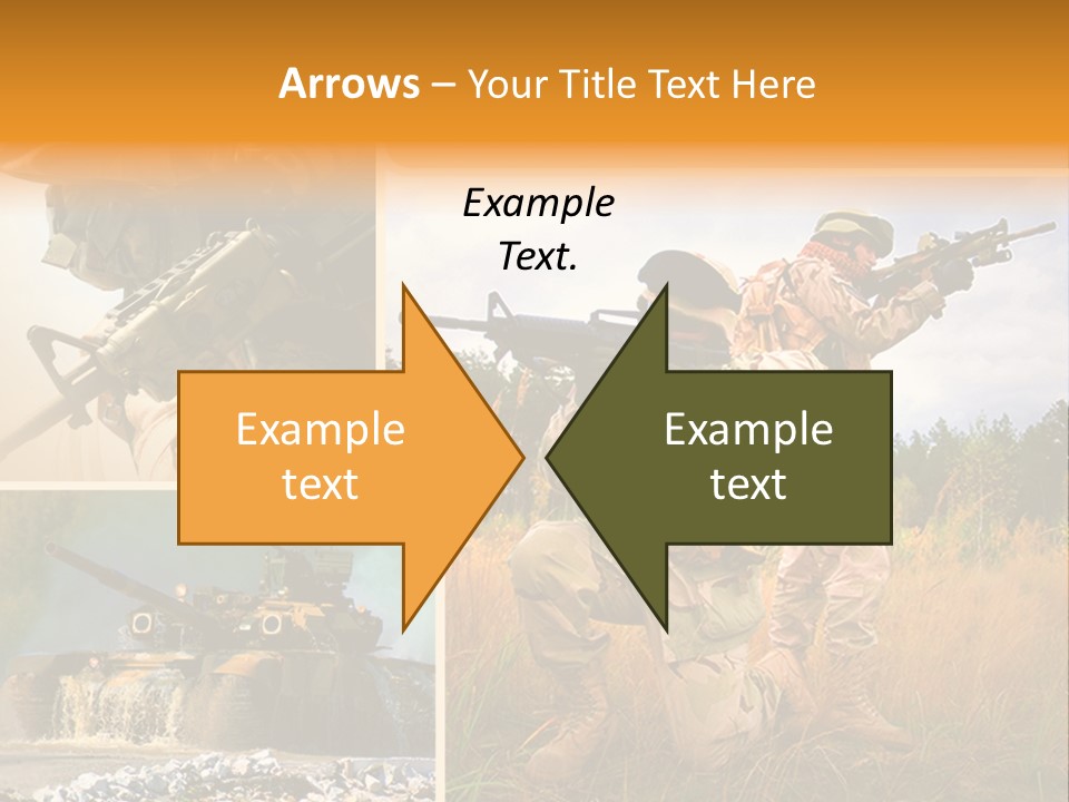 Force Goggles Marksman PowerPoint Template