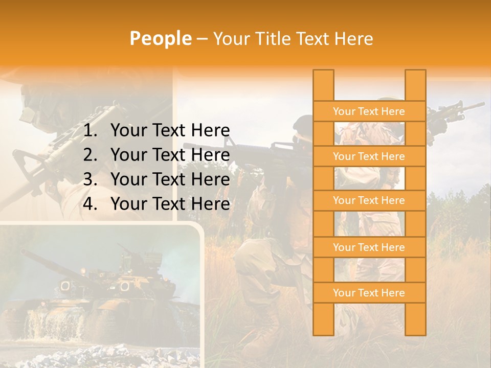 Force Goggles Marksman PowerPoint Template