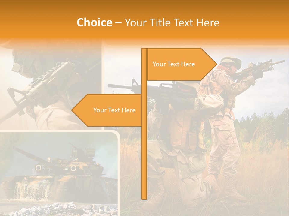 Force Goggles Marksman PowerPoint Template
