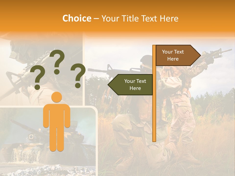 Force Goggles Marksman PowerPoint Template