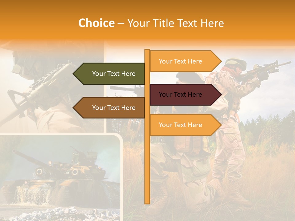 Force Goggles Marksman PowerPoint Template