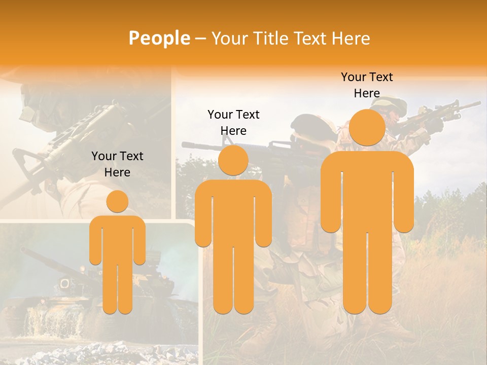 Force Goggles Marksman PowerPoint Template