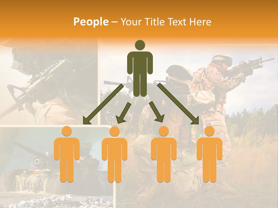 Force Goggles Marksman PowerPoint Template