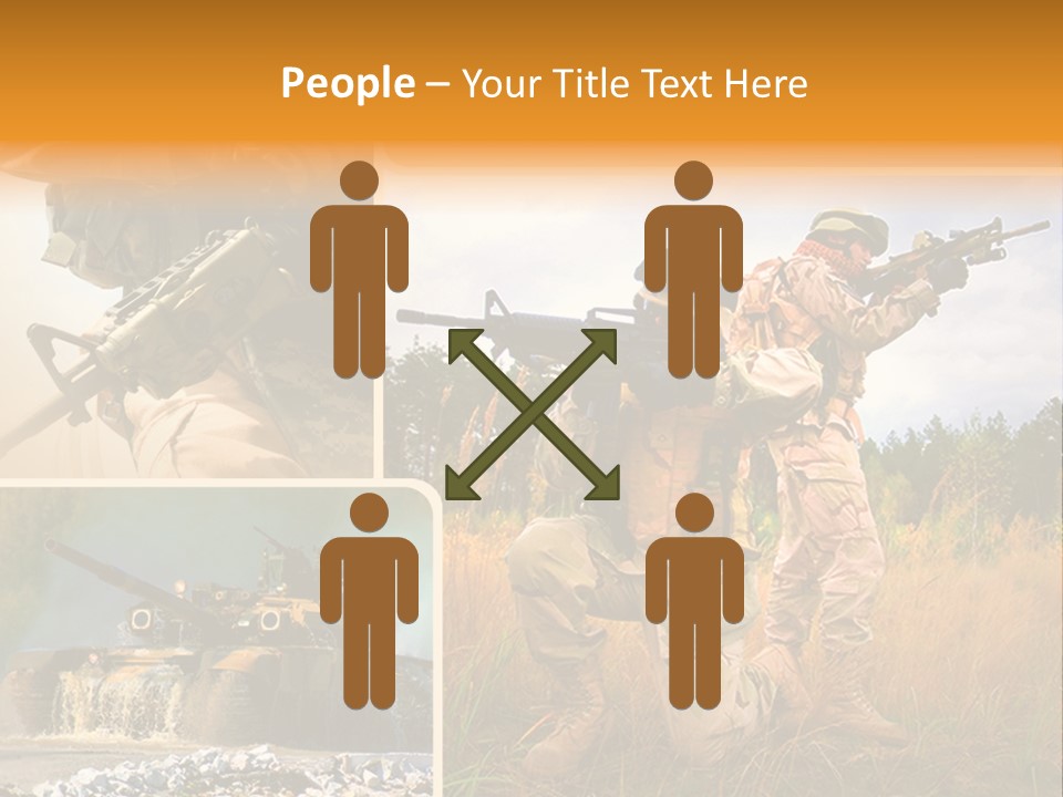 Force Goggles Marksman PowerPoint Template