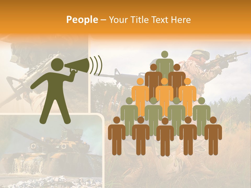 Force Goggles Marksman PowerPoint Template