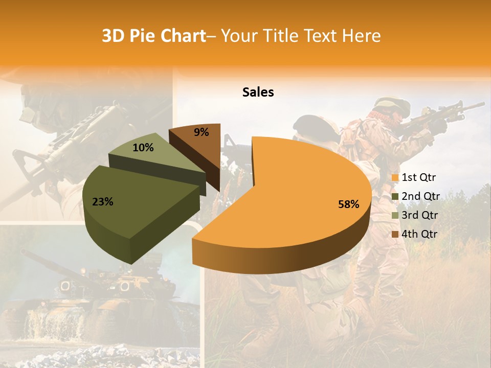 Force Goggles Marksman PowerPoint Template