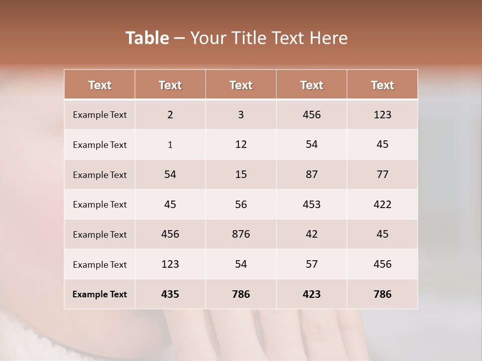 Flu Tissue Virus PowerPoint Template