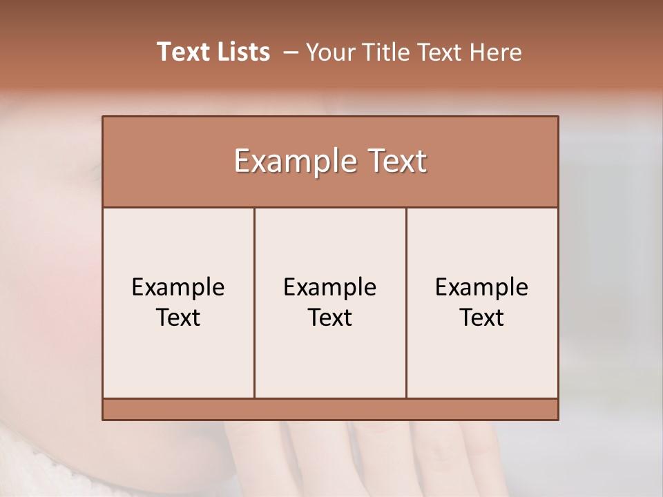 Flu Tissue Virus PowerPoint Template