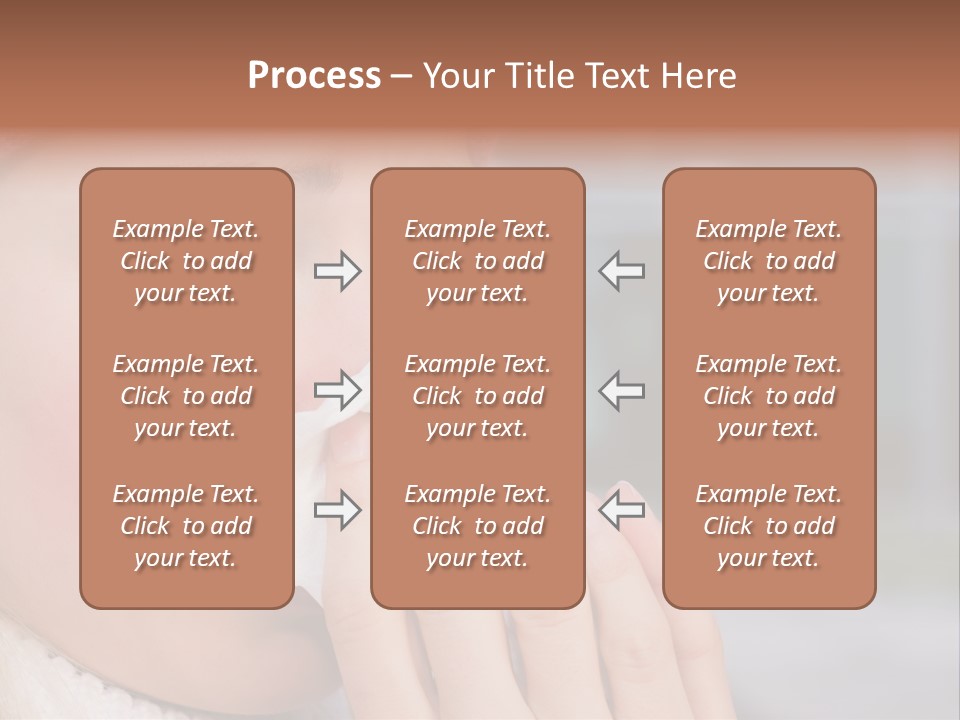 Flu Tissue Virus PowerPoint Template